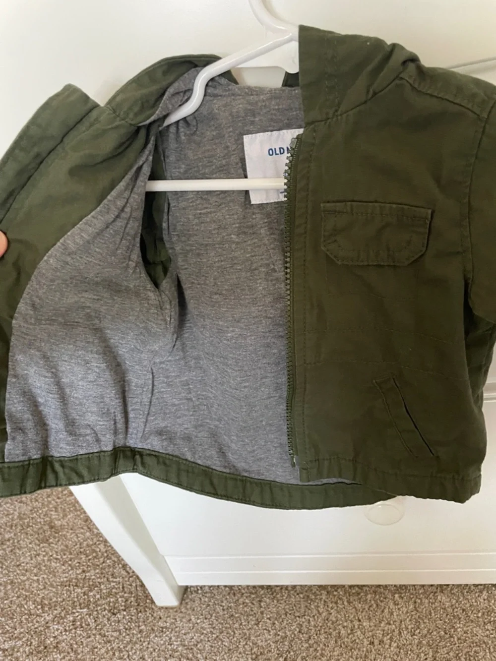 NWOT Old Navy Olive Green Baby Jacket